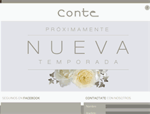 Tablet Screenshot of contecalzados.com.ar